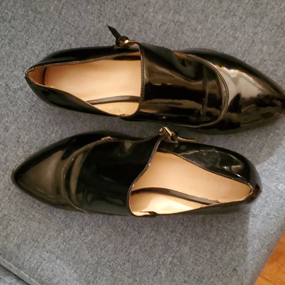 Patent Leather oxfords. 7.5 Black - Picture 2 of 5